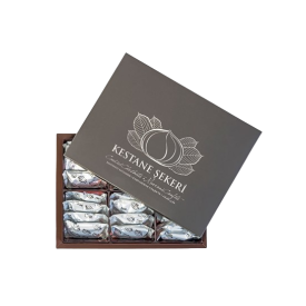 Büyük Boy Baraklı Kestane Şekeri